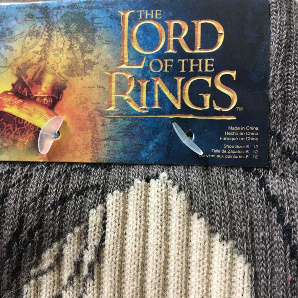 Lord of the Rings Loot Crate Graphic Socks - Picture 2 of 5